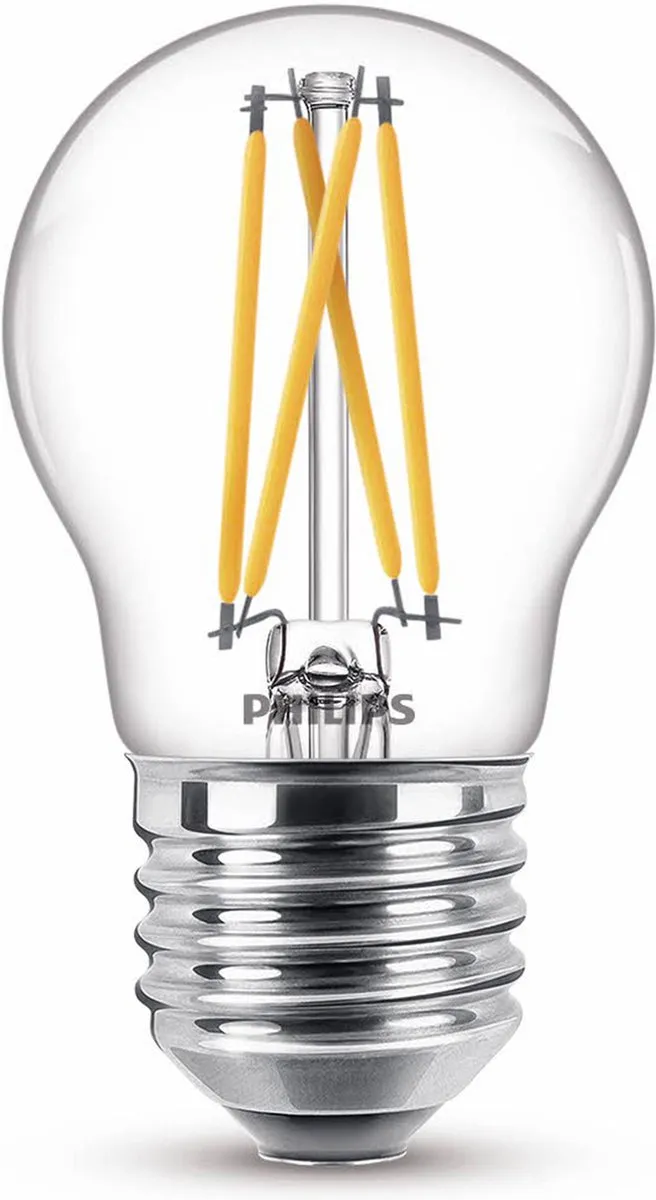 Philips LED Kogellamp Transparant 25W E27 - Warmwit - afbeelding 6 van 6