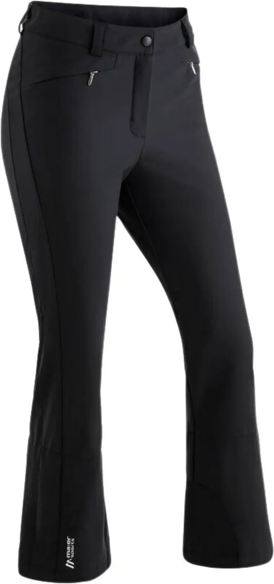 Maier Sports Mary Softshell Broek Dames - Zwart - 44 - afbeelding 6 van 6