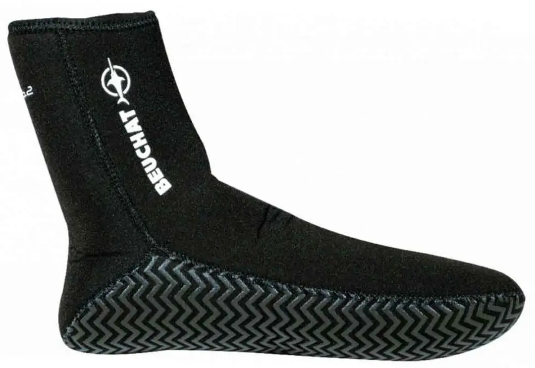 Beuchat Sirocco Open 3 Mm Duikbooties Zwart EU 36-37