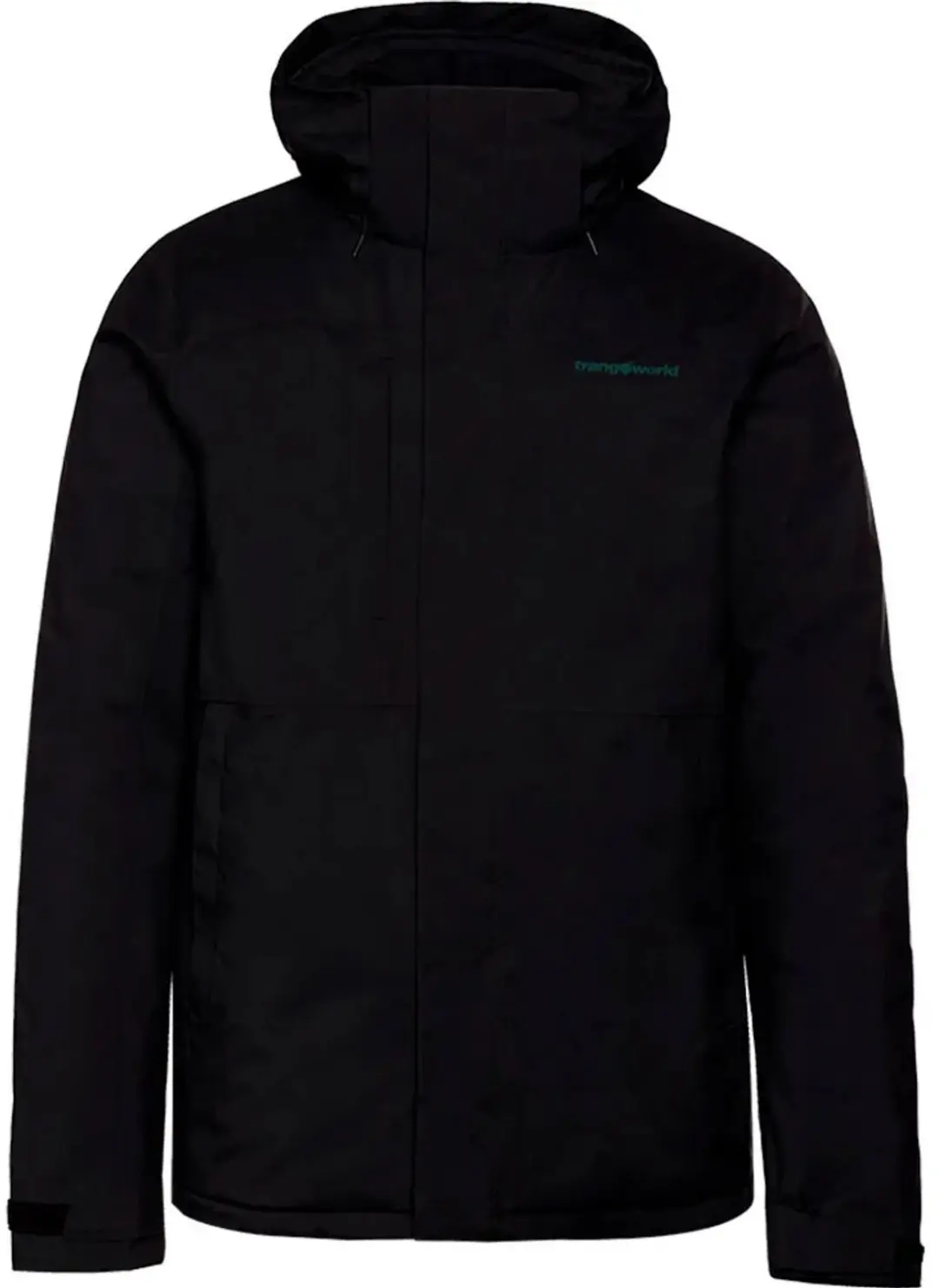 Trangoworld Balerna Termic Jas met Capuchon - Zwart - afbeelding 6 van 6