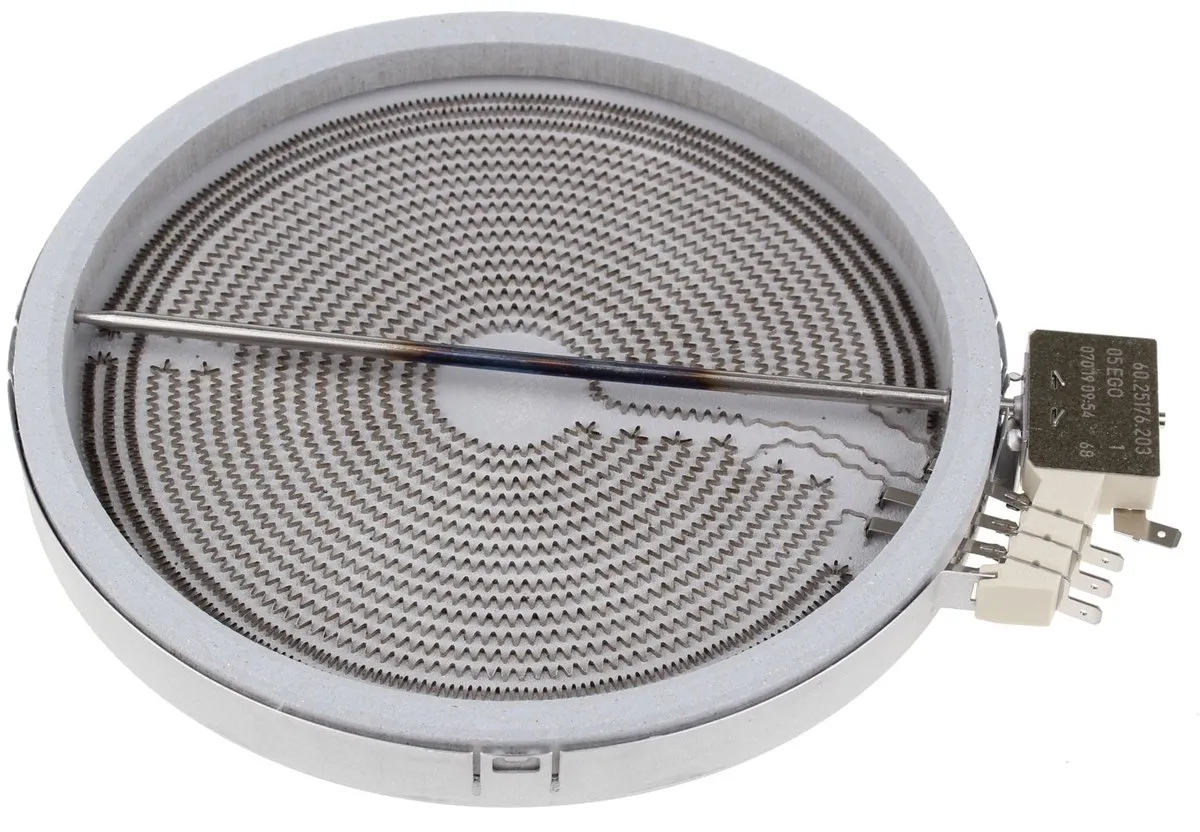 Electrolux Keramische Kookplaat 3 Zones D210/170/120