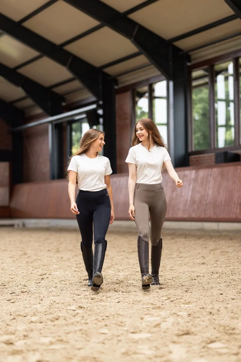 Horze Dea Fullgrip Rijlegging Dames - Dark Navy - 34 - afbeelding 5 van 6