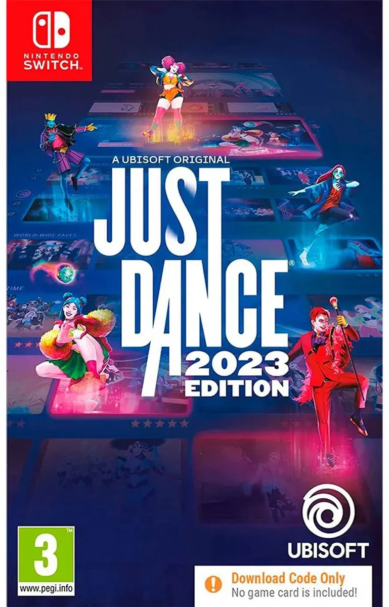 Nintendo Switch Just Dance 2023 Edition - Transparant