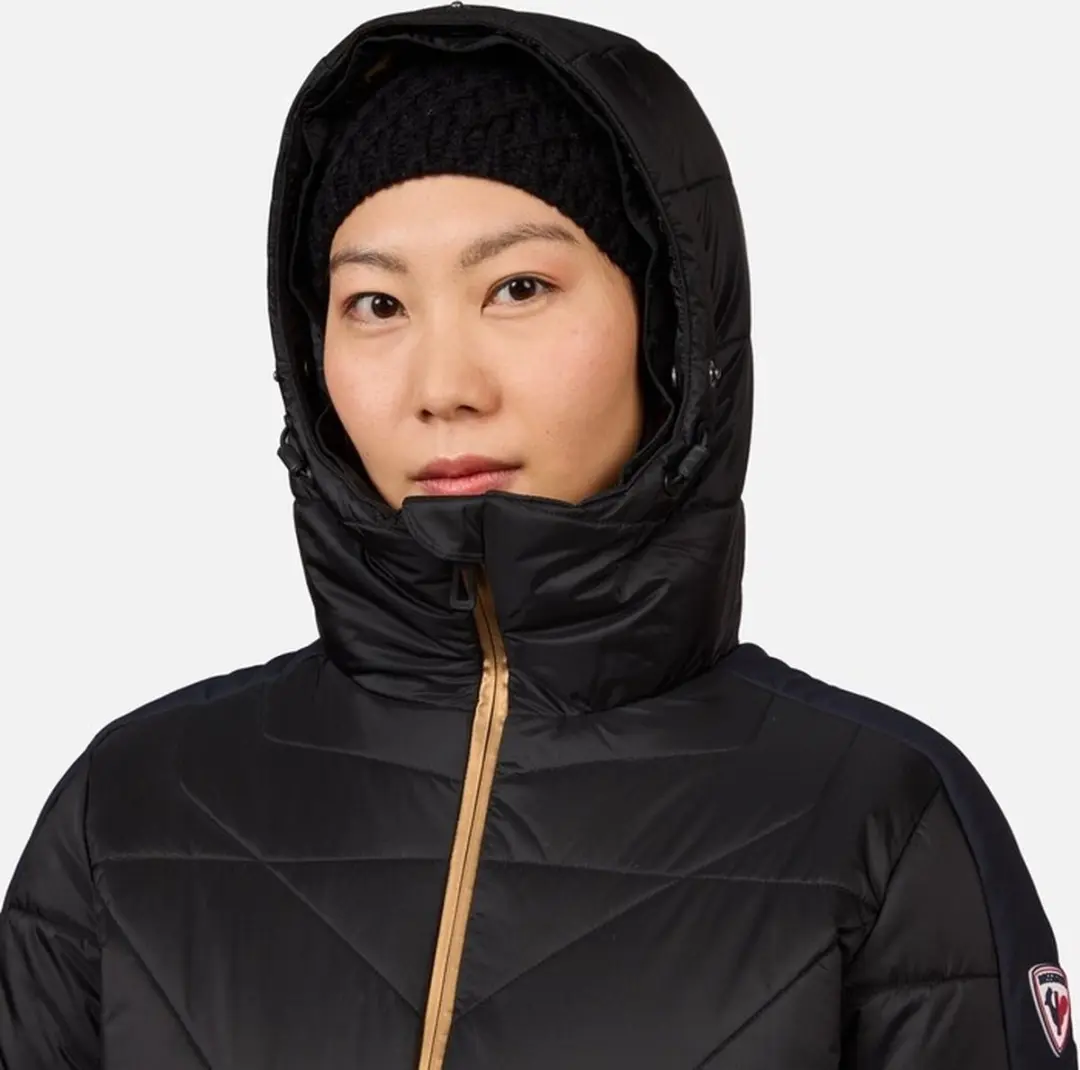 Rossignol Ventina Bomber Ski Jas Dames - Zwart - afbeelding 6 van 6