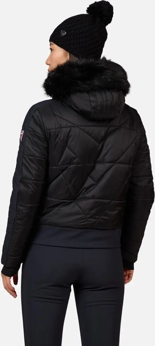 Rossignol Ventina Bomber Ski Jas Dames - Zwart - afbeelding 2 van 6