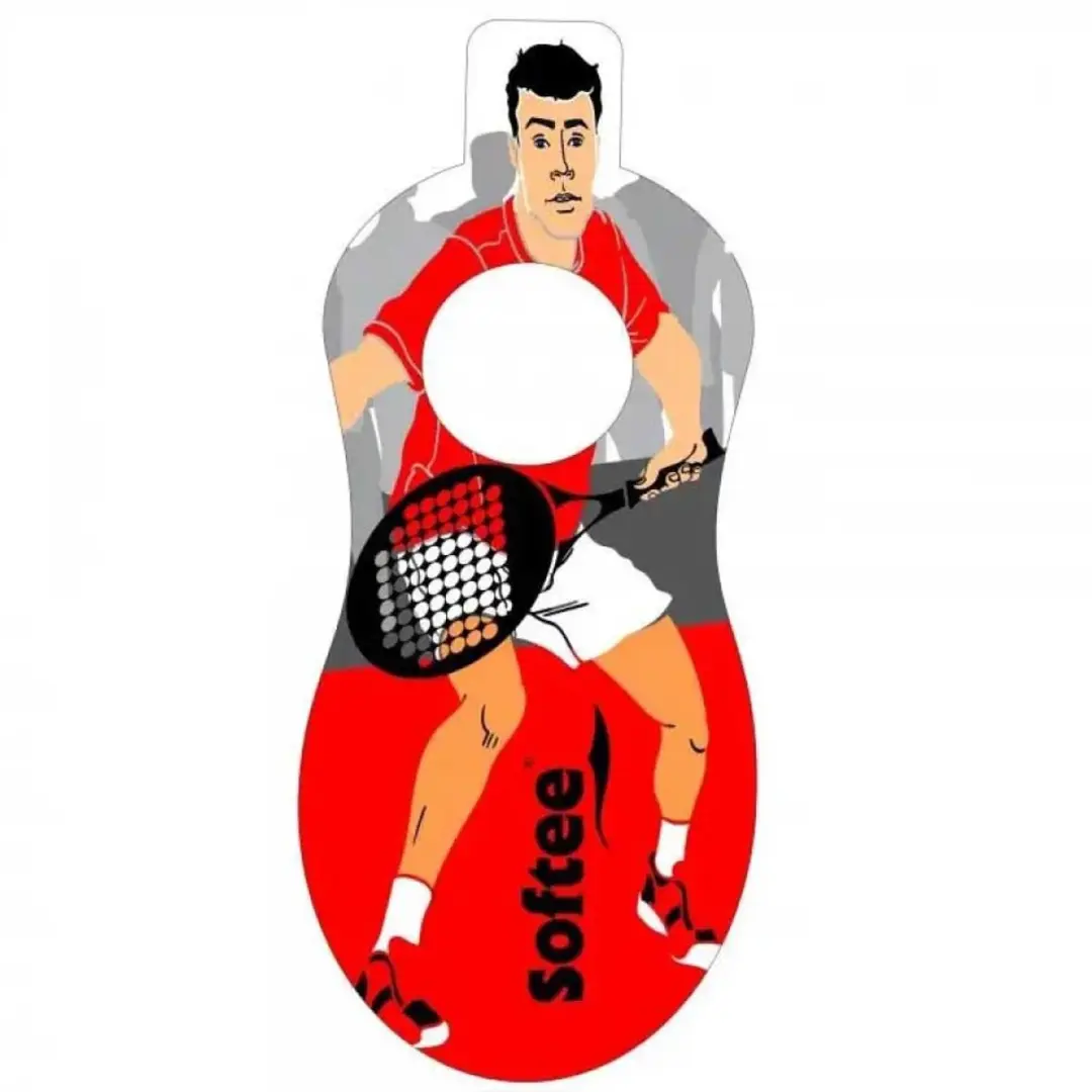 Softee Opblaasbare Tennis/Padel Speler - Multicolour - afbeelding 2 van 2