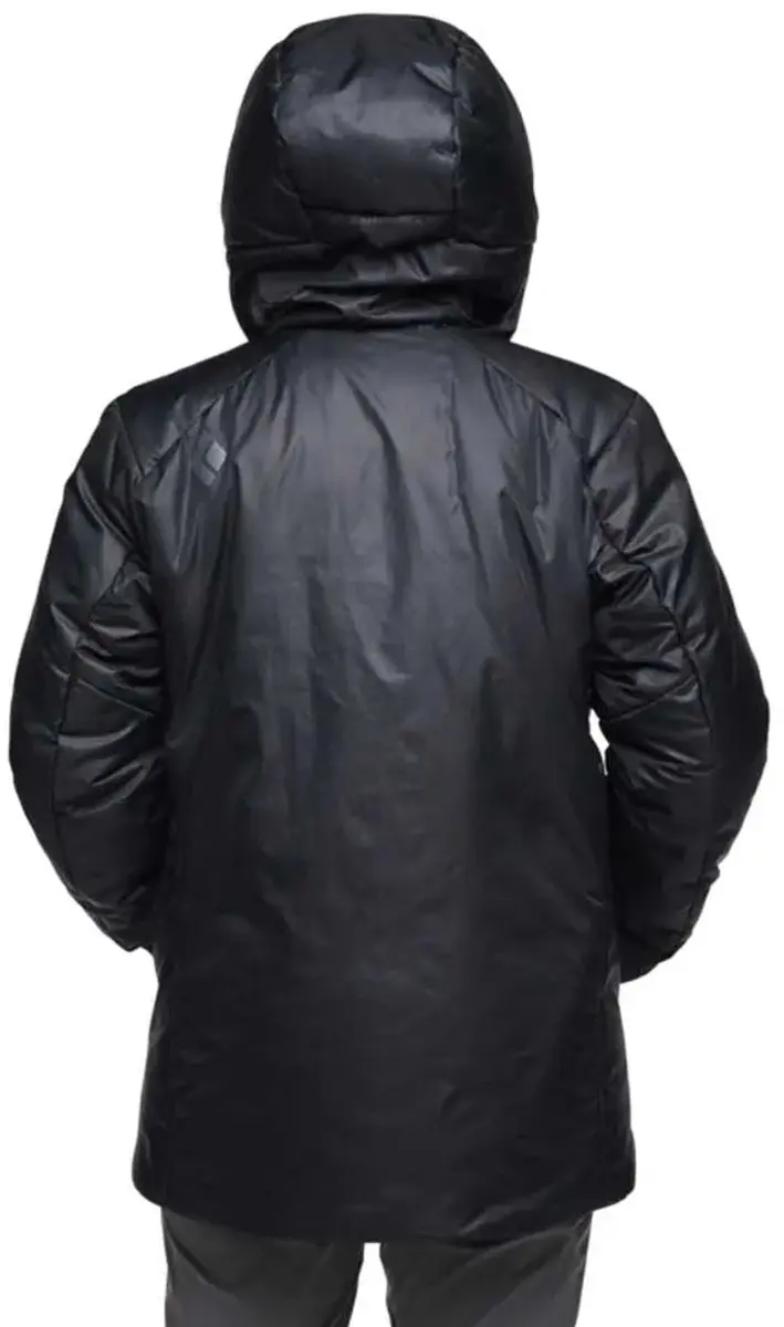 Black Diamond Belay Parka Dames - Zwart - S - afbeelding 3 van 6