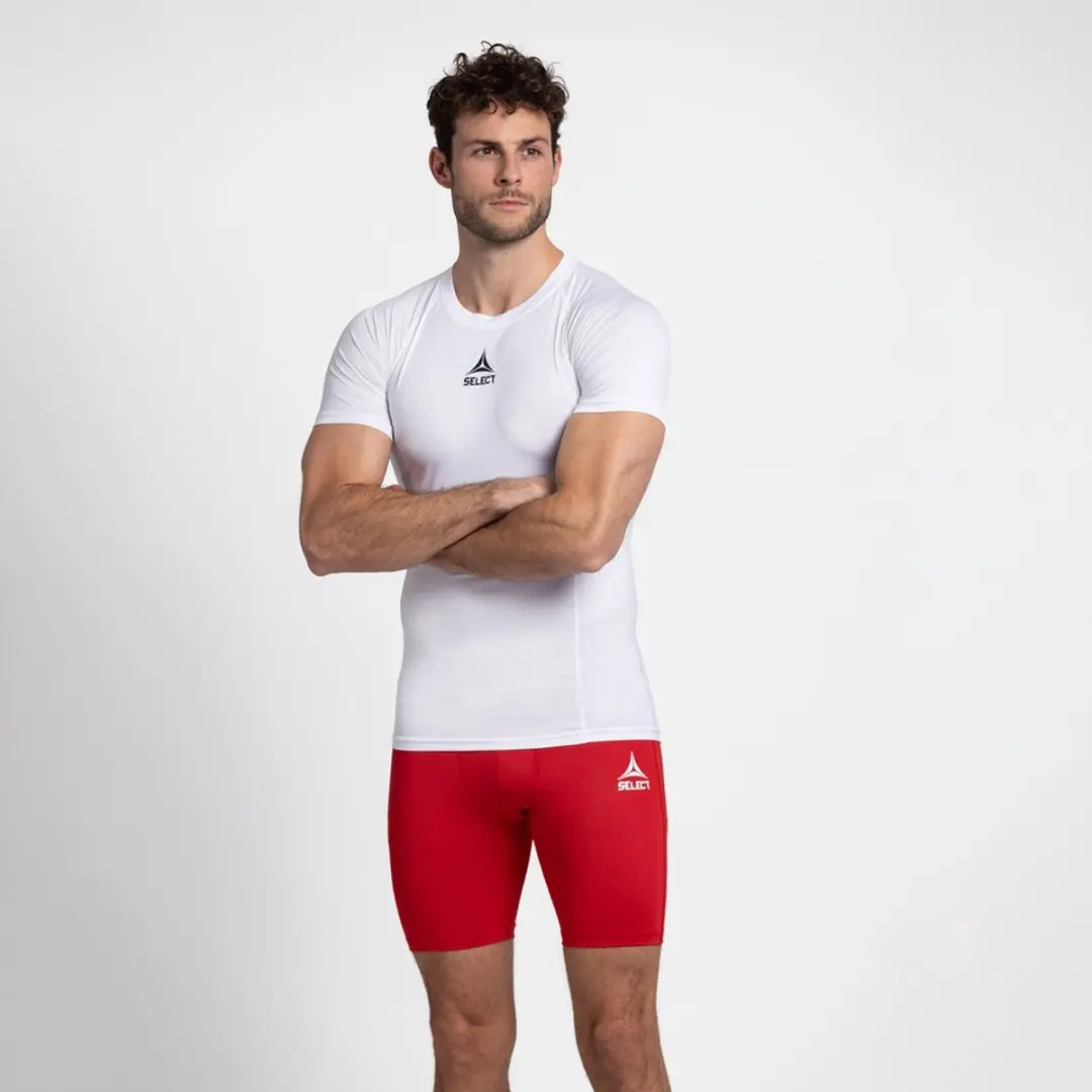 Select BDE Baselayer Korte Broek - Rood - L - afbeelding 3 van 3