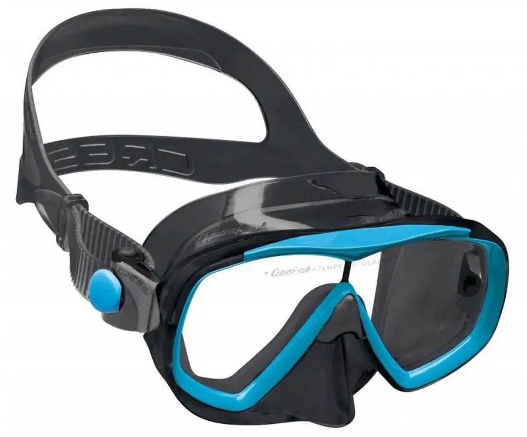 Cressi Estrella Duikmasker - Zwart/Blauw - afbeelding 3 van 3