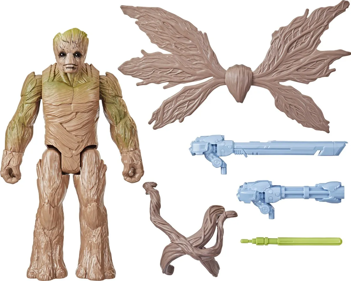Marvel Blast 'n Battle Groot Actiefiguur F68735L2 - Multicolor - afbeelding 6 van 6