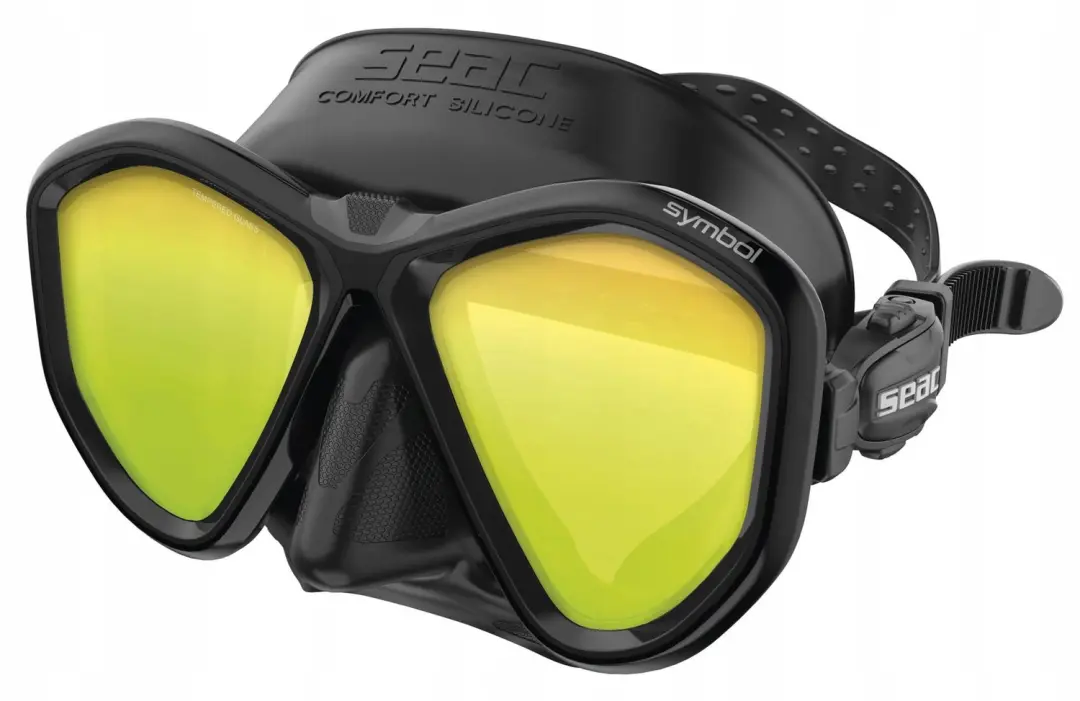 Seac Symbol Duikmasker Zwart