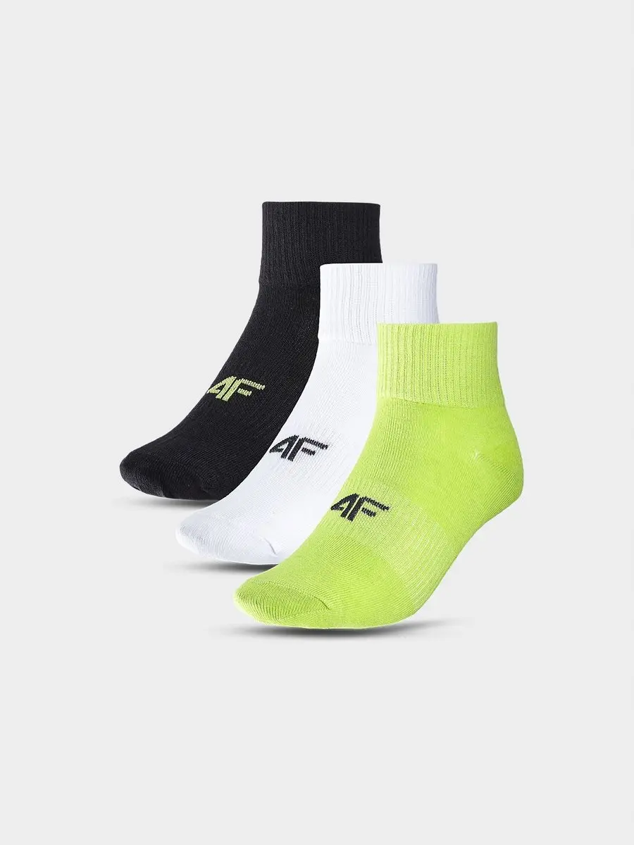 4F Kindersokken Casual Enkelhoog (3-Pack)