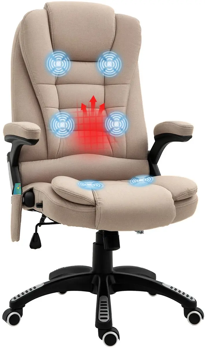 Vinsetto massage bureaustoel