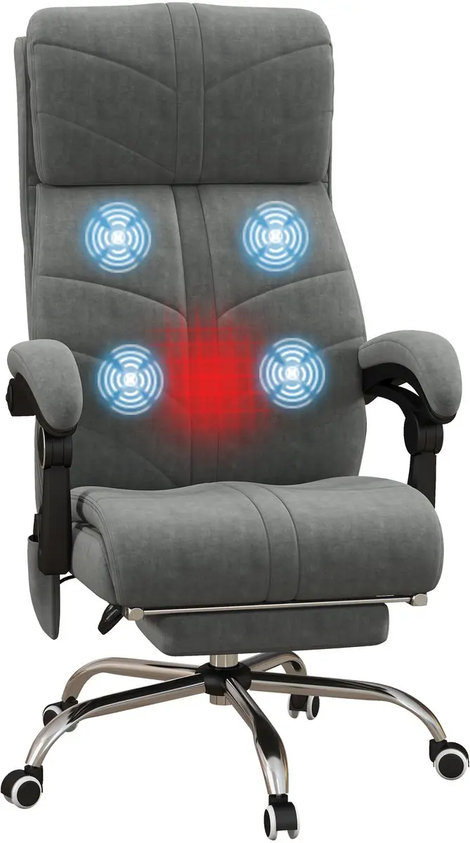 Vinsetto massage bureaustoel