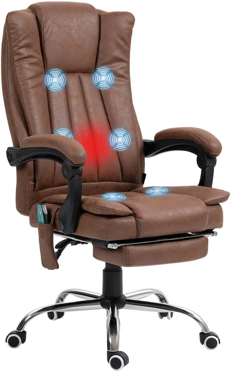 Vinsetto Massage Bureaustoel