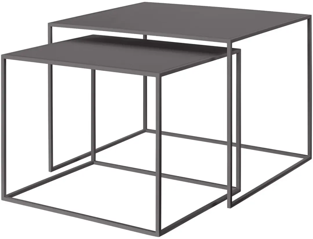 Fera Bijzettafel Steel Grey Large