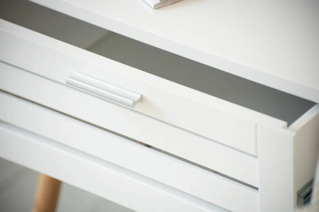 Wenko Finja Bijzettafel met lade - Bamboe - 45x38x50cm - afbeelding 5 van 6