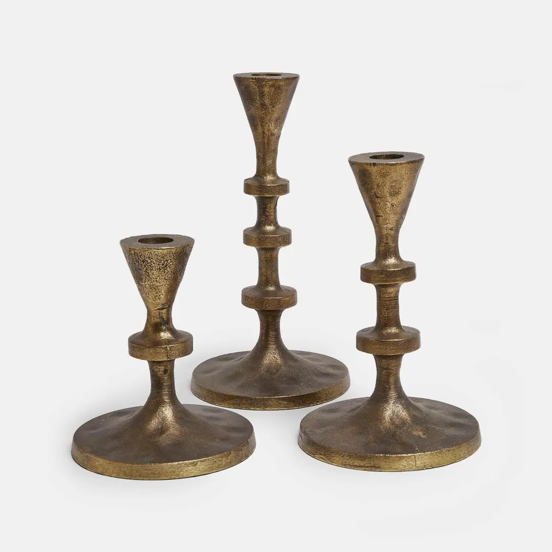 Loberon Ouvraine Kandelaar Set van 3