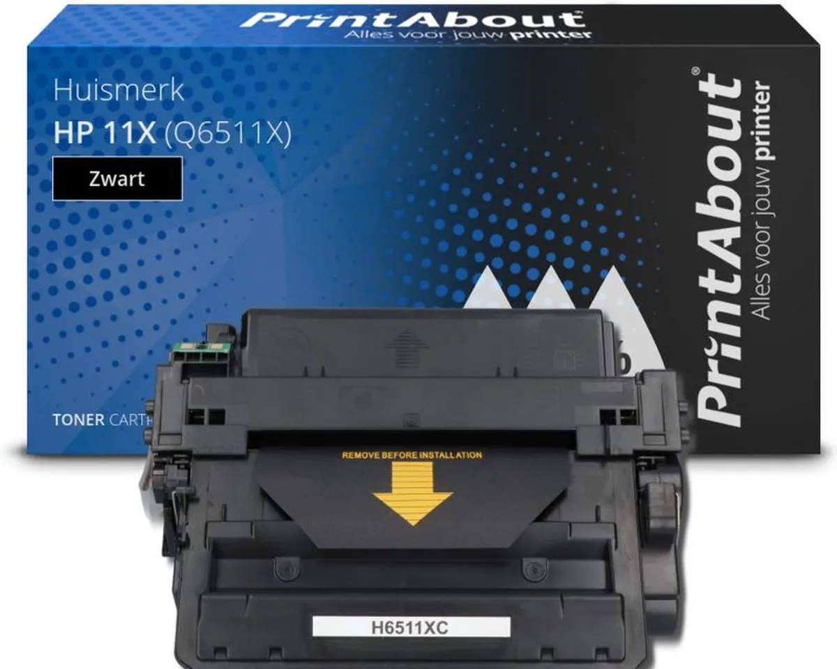 PrintAbout HP 11X Toner Zwart Q6511X-PA