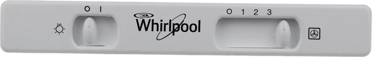 Whirlpool Schakelaarafdekking 481245249527