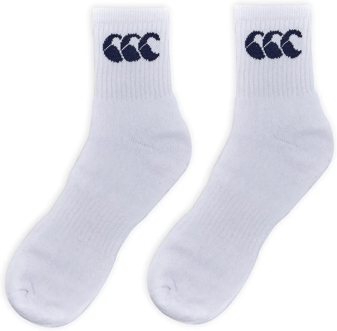 Canterbury Crew Sokken 3-Pack - Wit/Marineblauw - afbeelding 3 van 6
