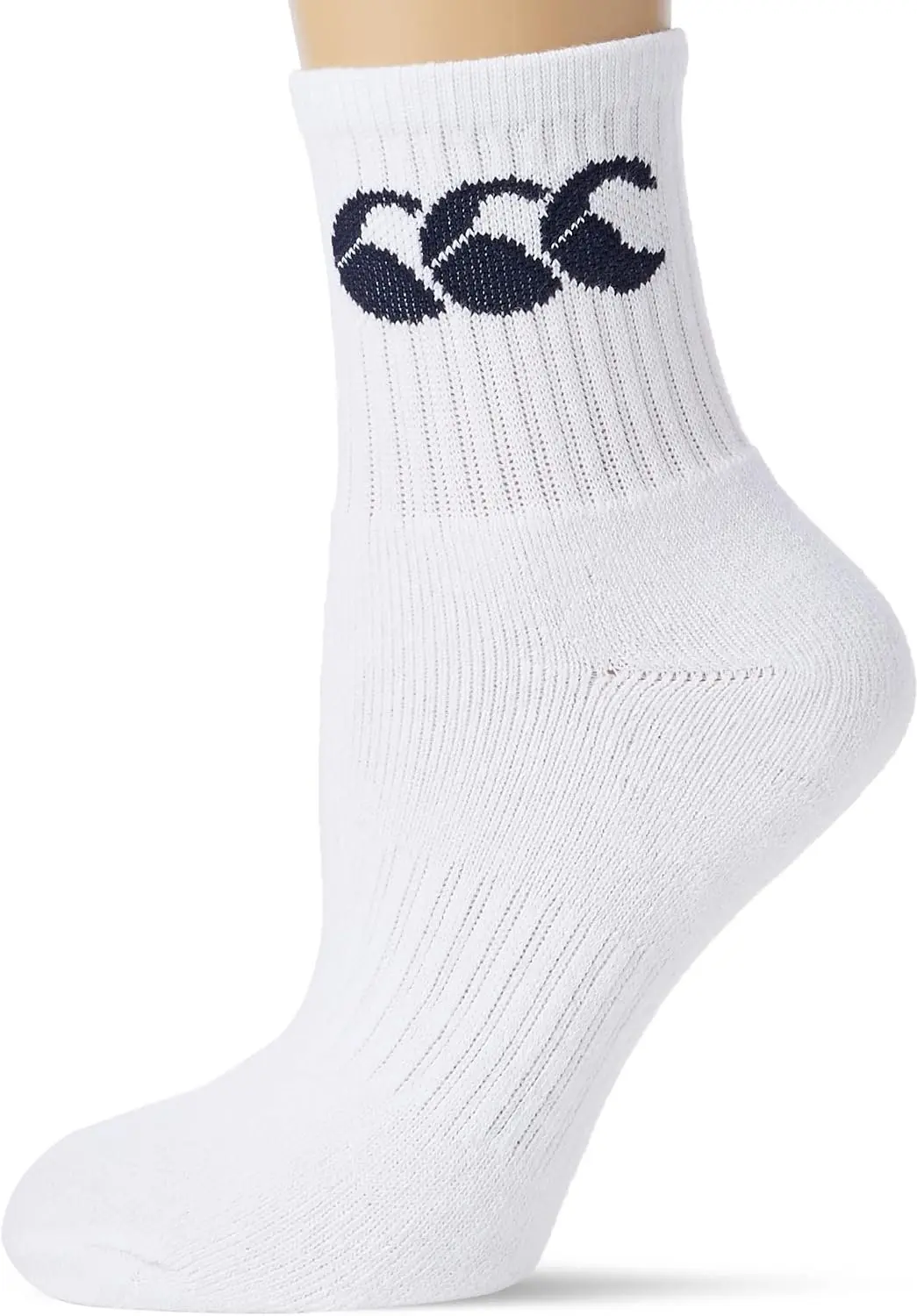 Canterbury Crew Sokken 3-Pack - Wit/Marineblauw - afbeelding 4 van 6