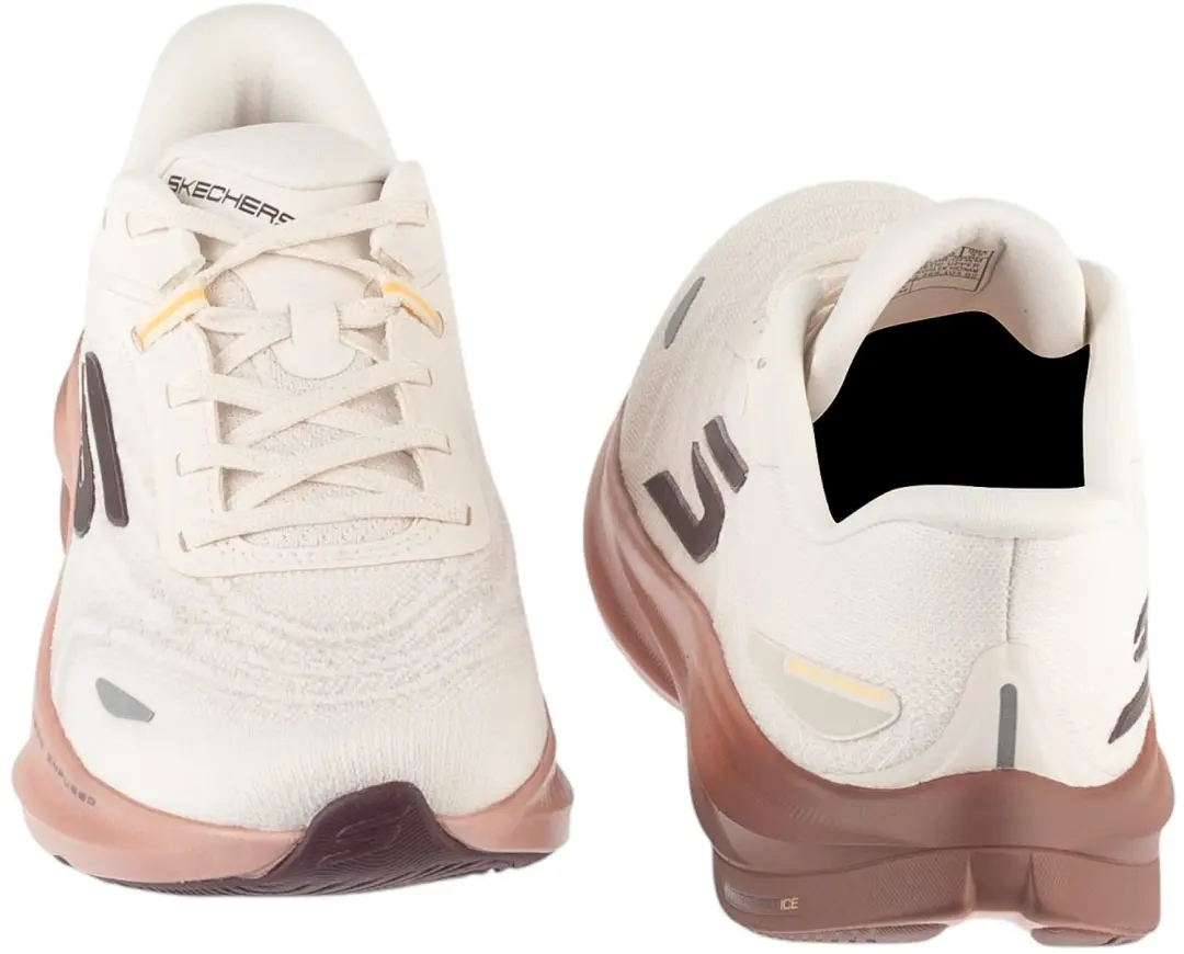Skechers Aero Spark Dames Hardloopschoenen - Wit - afbeelding 5 van 5