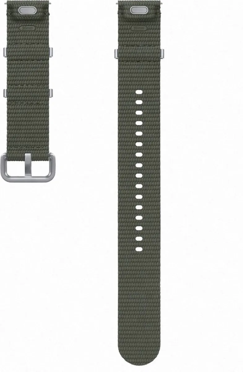 Samsung Galaxy Watch7 Athleisure Band - S/M - Kaki Groen