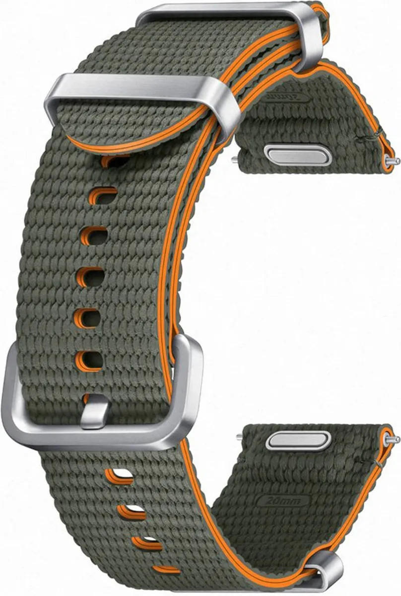 Samsung Galaxy Watch7 Athleisure Band - S/M - Kaki Groen