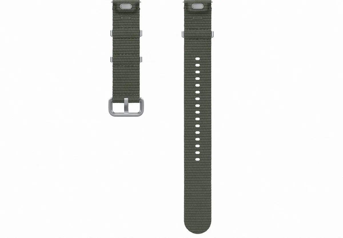 Samsung Galaxy Watch7 Athleisure Band - S/M - Kaki Groen