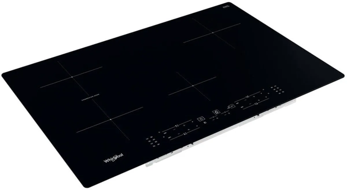 Whirlpool B B4877 NE Inductiekookplaat 4 Zones - Zwart