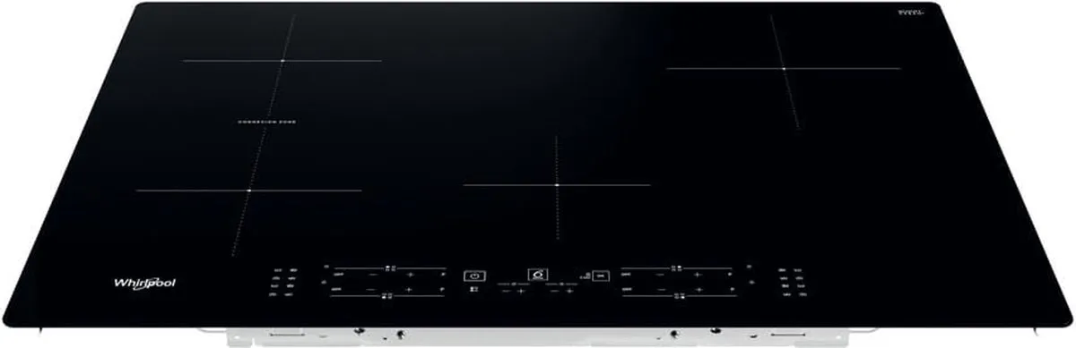 Whirlpool B B4877 NE Inductiekookplaat 4 Zones - Zwart