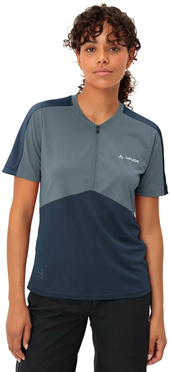 VAUDE Altissimo Shirt II Dames Fietsshirt - Nordic Blue - afbeelding 6 van 6