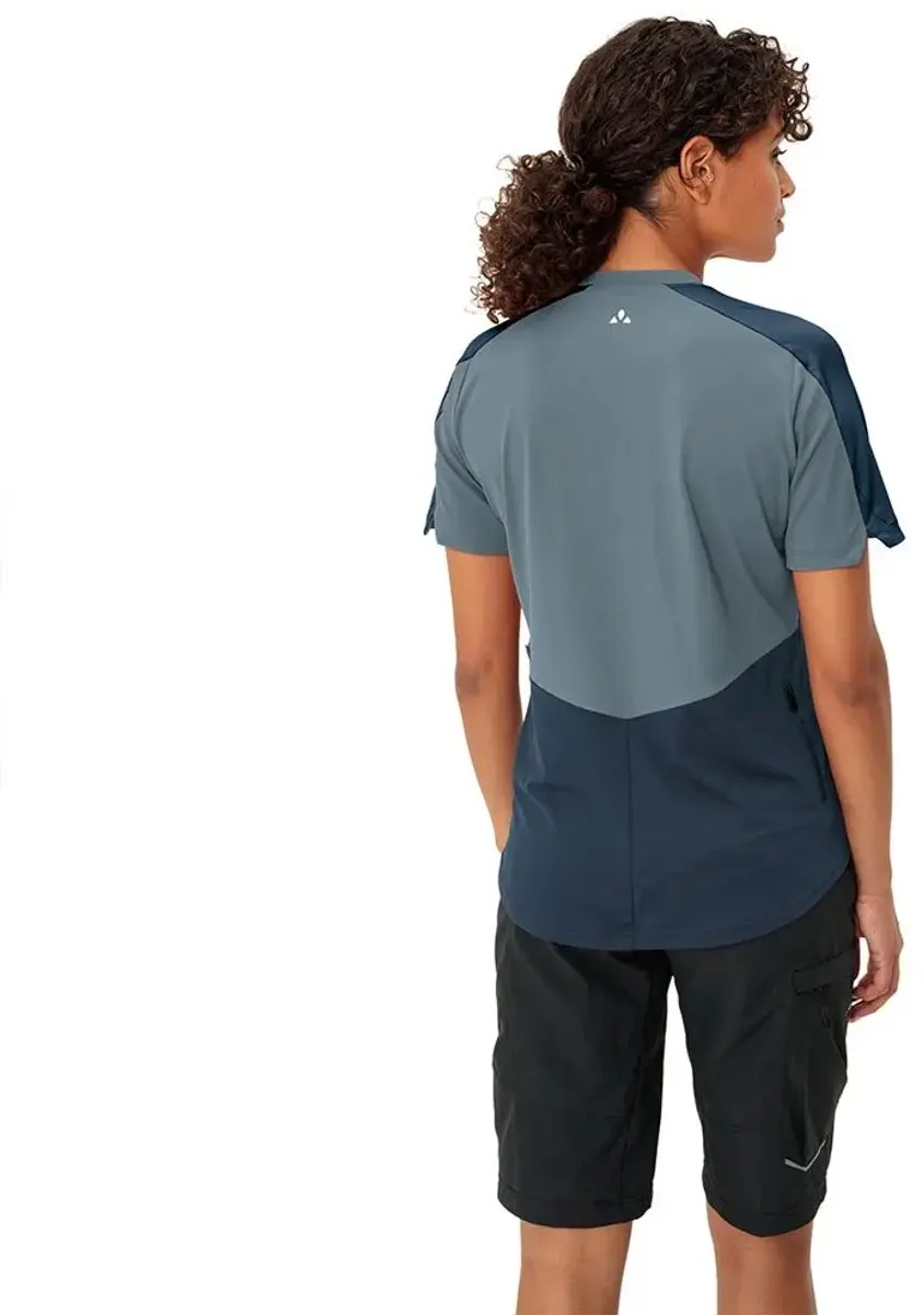 VAUDE Altissimo Shirt II Dames Fietsshirt - Nordic Blue - afbeelding 5 van 6