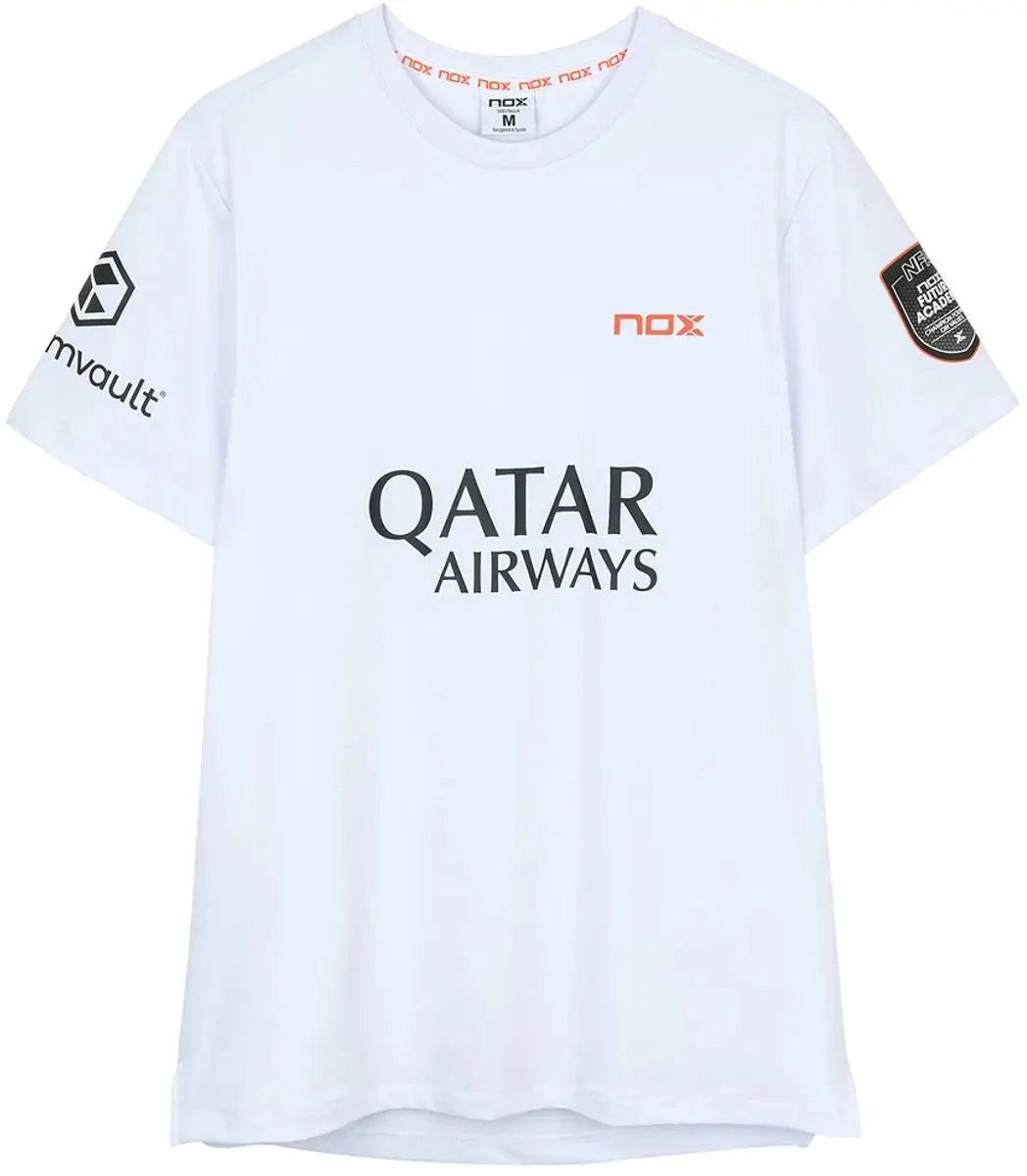 Nox AT10 Sponsort 25 T-shirt WitXXL