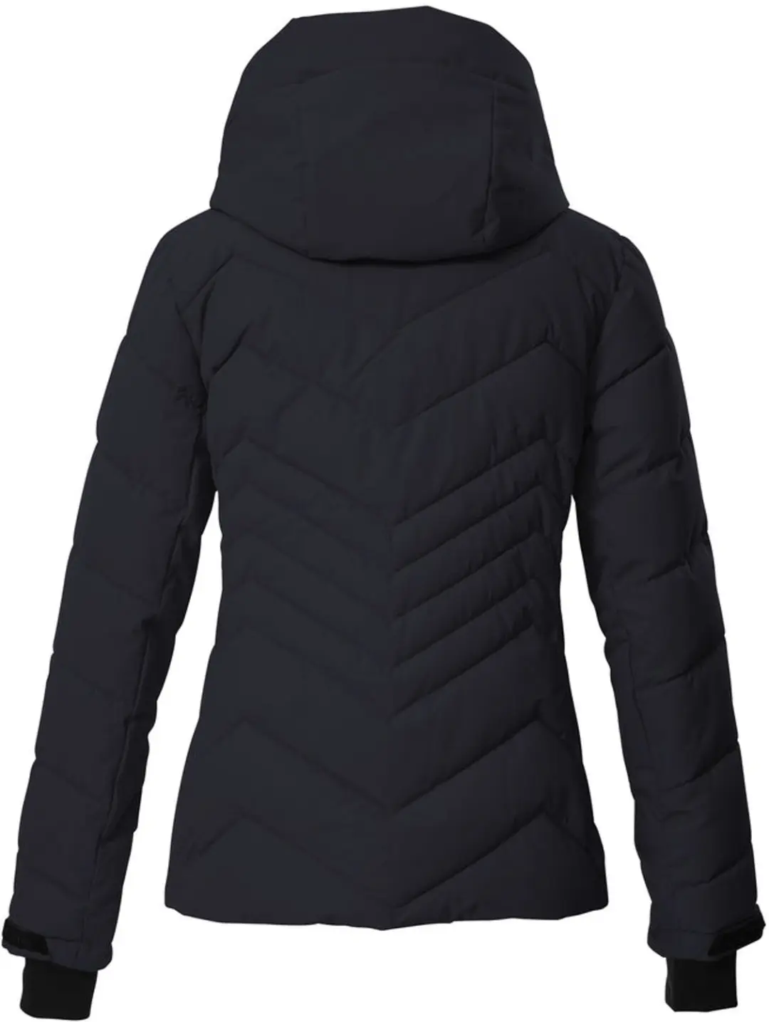 Killtec KSW 31 Ski Jas Dames - Zwart/Blauw - afbeelding 6 van 6