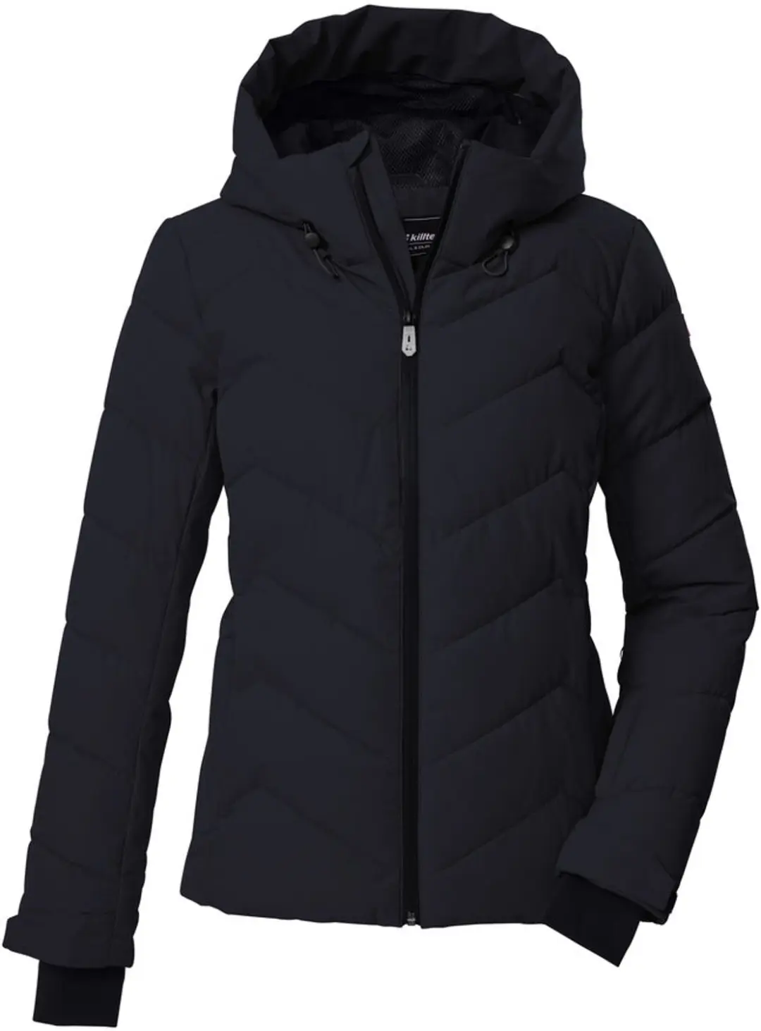 Killtec KSW 31 Ski Jas Dames - Zwart/Blauw - afbeelding 3 van 6