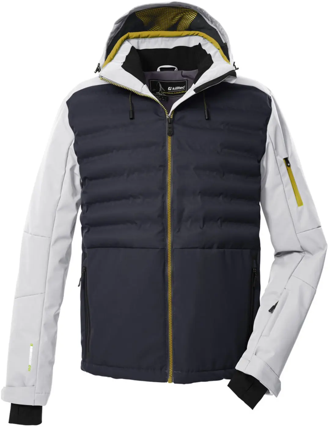 Killtec KSW 72 Ski Jas Heren - Blauw/Wit - afbeelding 3 van 4
