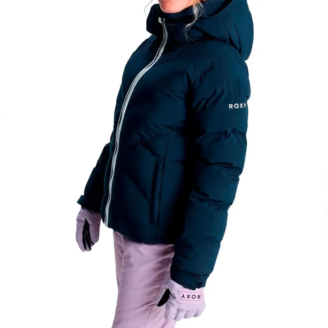 Roxy Snowdrift Jas Blauw XS Vrouw - afbeelding 6 van 6