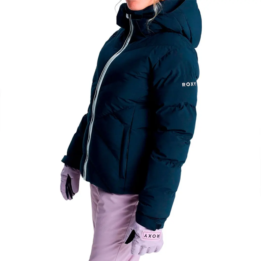 Roxy Snowdrift Jas Blauw XS Vrouw - afbeelding 4 van 6
