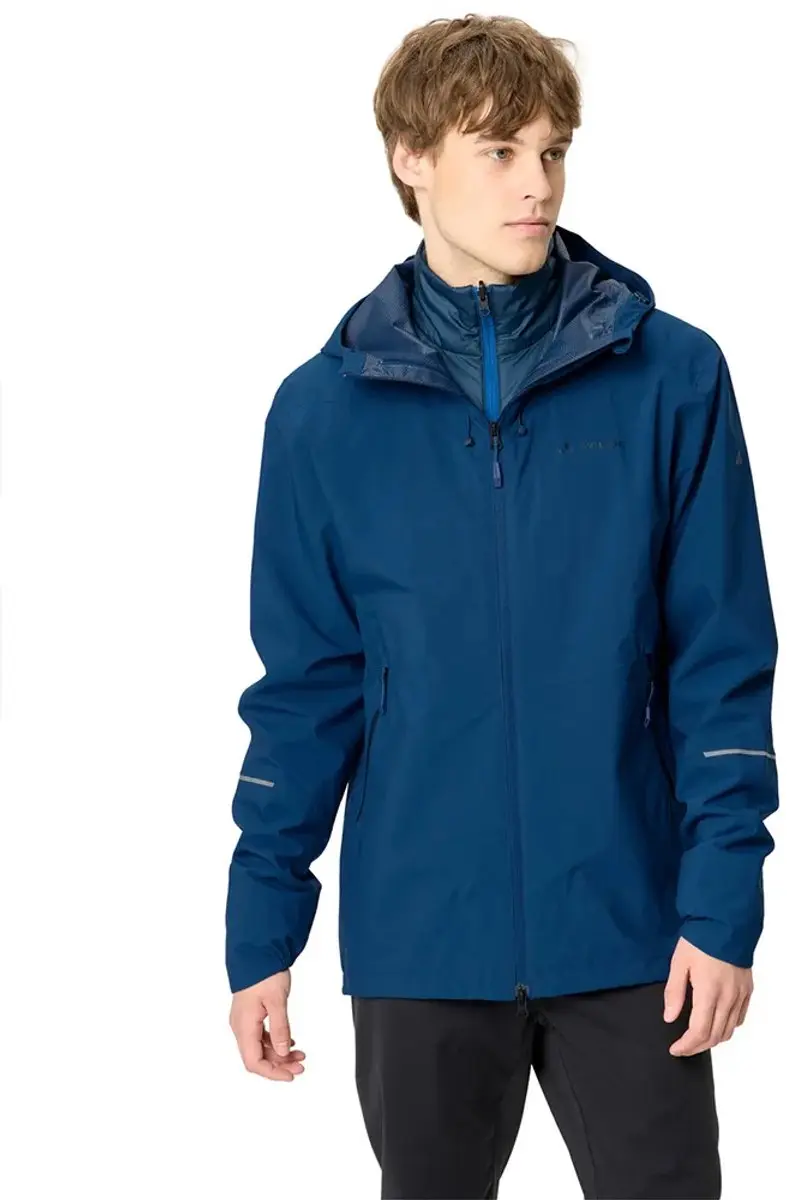 Vaude Yaras 3in1 Ii Afneembare Jas Blauw XL Man
