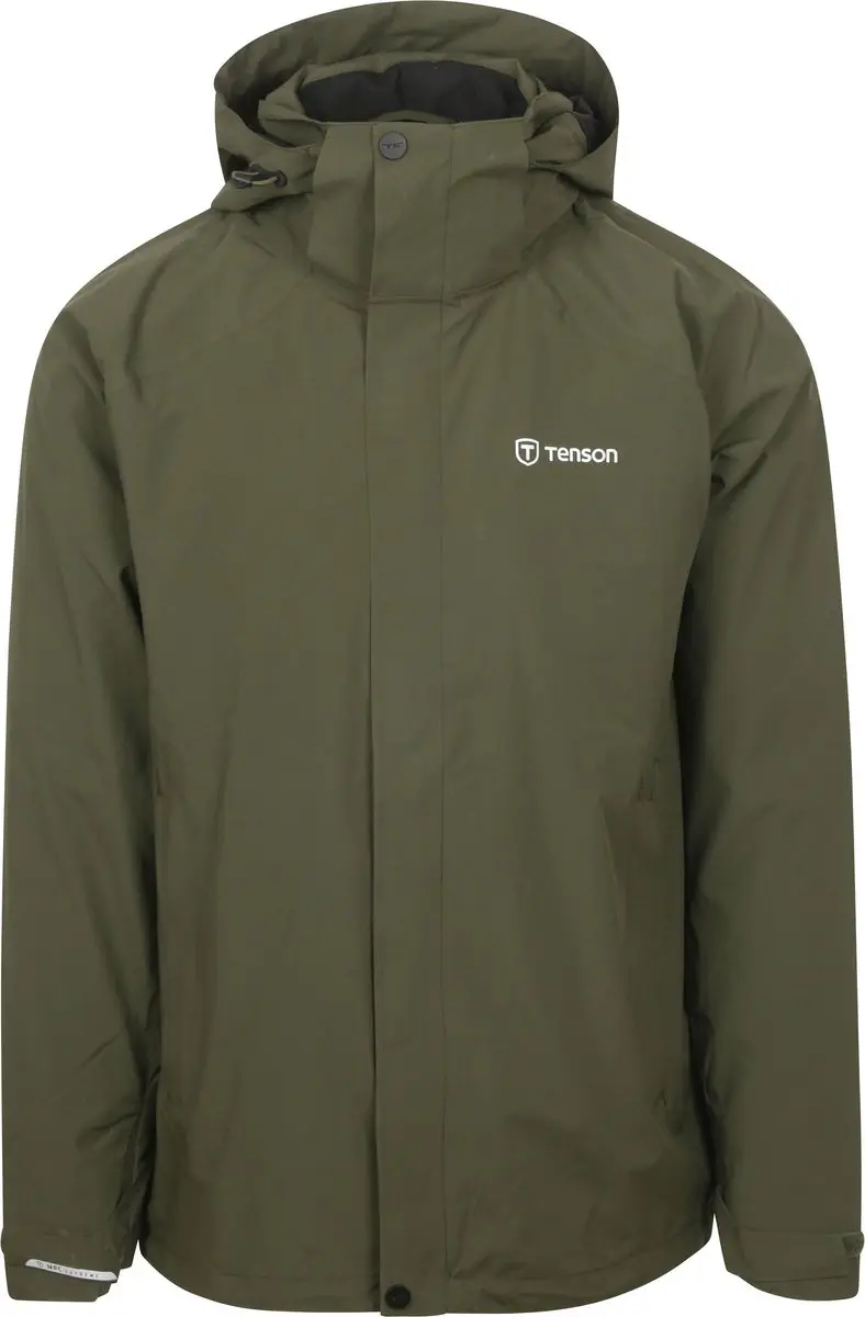 Tenson Biscaya MPC Extreme Jacket Donkergroen - Maat 3XL - Heren - Regenjas