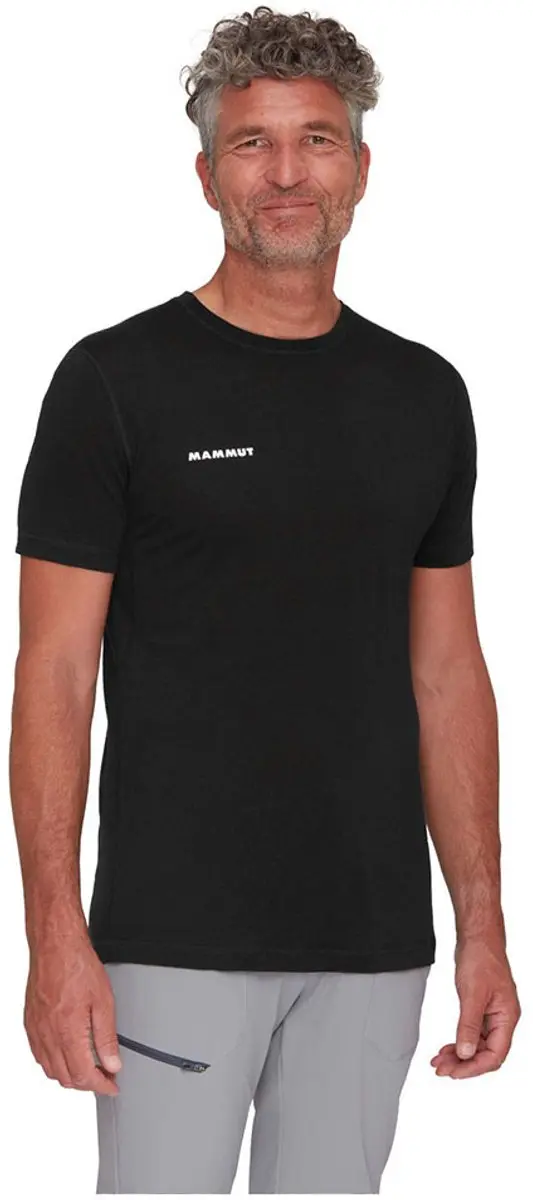 Mammut Tree Wool Fl T-shirt Met Korte Mouwen Zwart L Man
