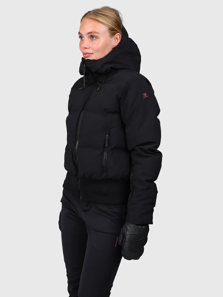 Brunotti Firecrown Dames Ski Jas - Zwart - afbeelding 3 van 6