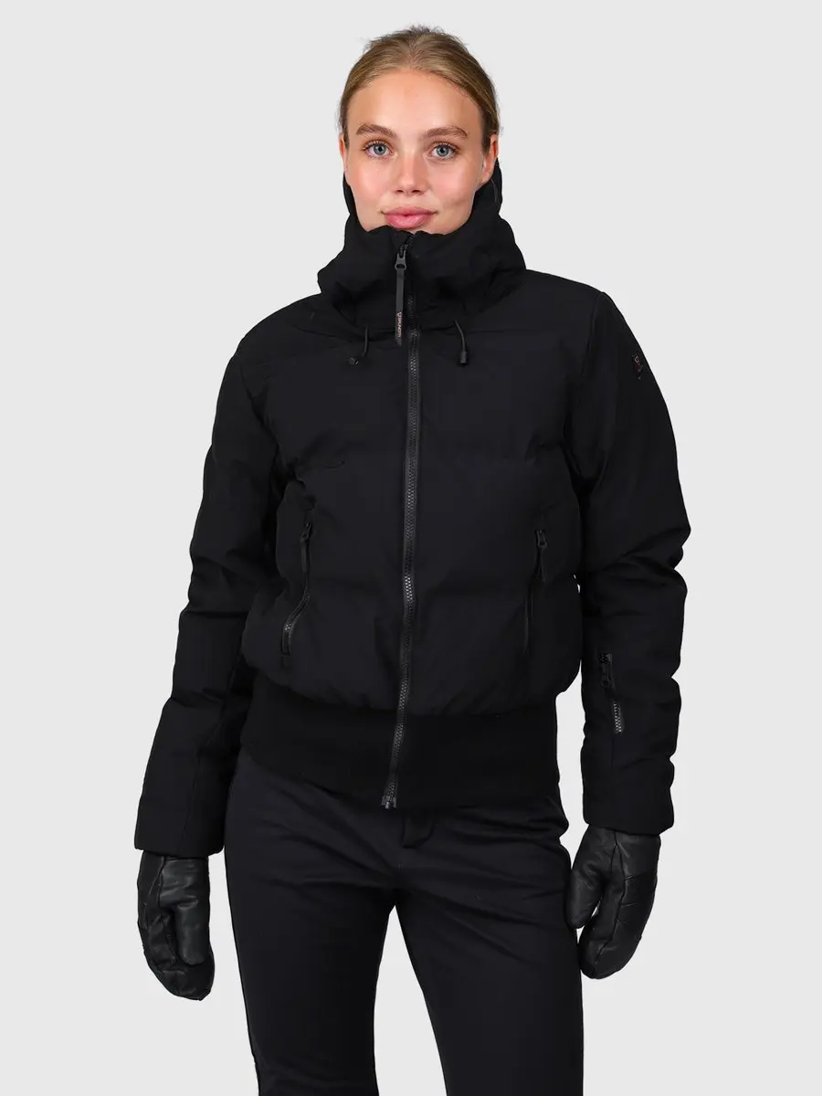 Brunotti Firecrown Dames Ski Jas - Zwart - afbeelding 5 van 6