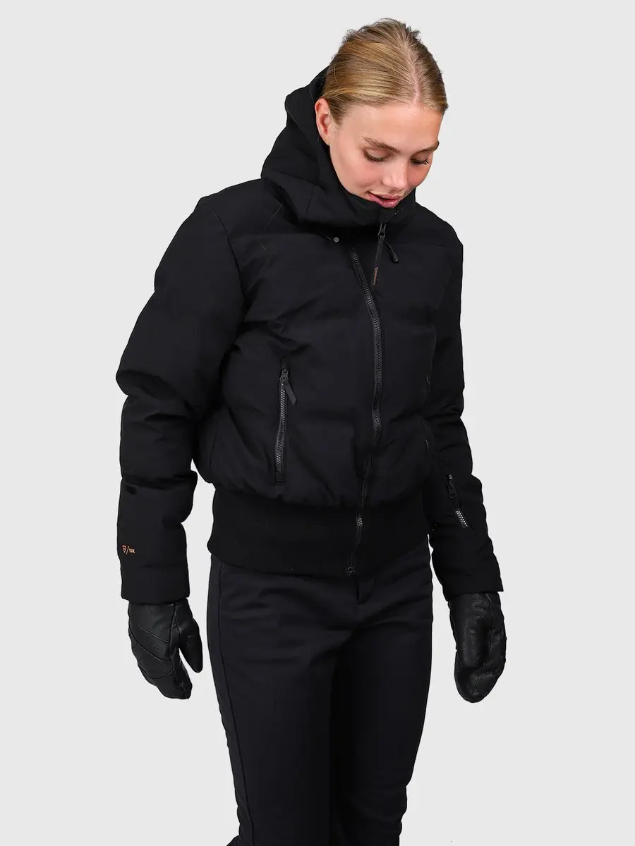 Brunotti Firecrown Dames Ski Jas - Zwart - afbeelding 4 van 6