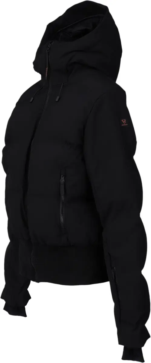 Brunotti Firecrown Dames Ski Jas - Zwart - afbeelding 2 van 6