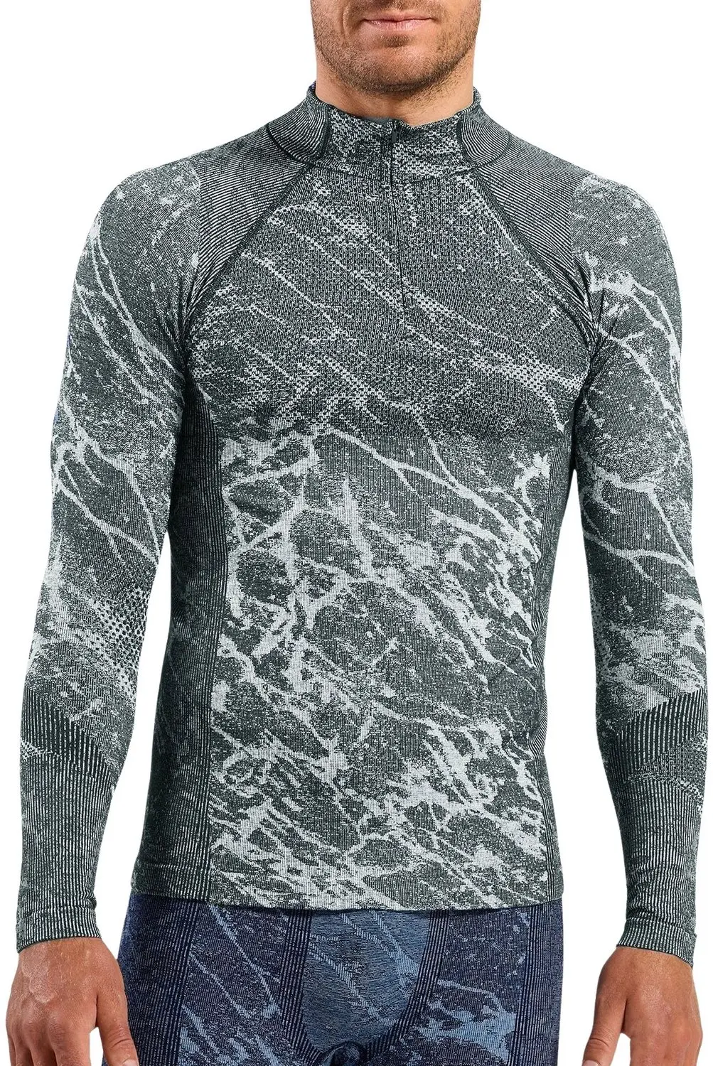ODLO Performance Warm Half-Zip Thermoshirt Heren