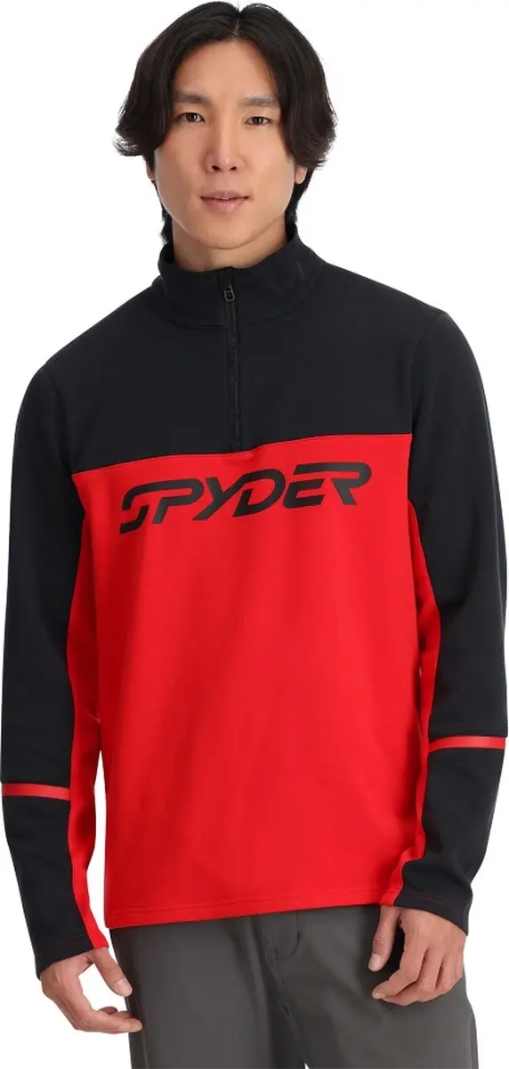 Spyder Speed Fleece Skipully Heren - Rood - L - afbeelding 3 van 3