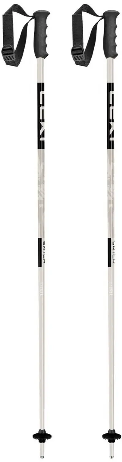 LEKI Swtch Skistokken - 130cm - Lichtgrijs/Zwart - afbeelding 5 van 5